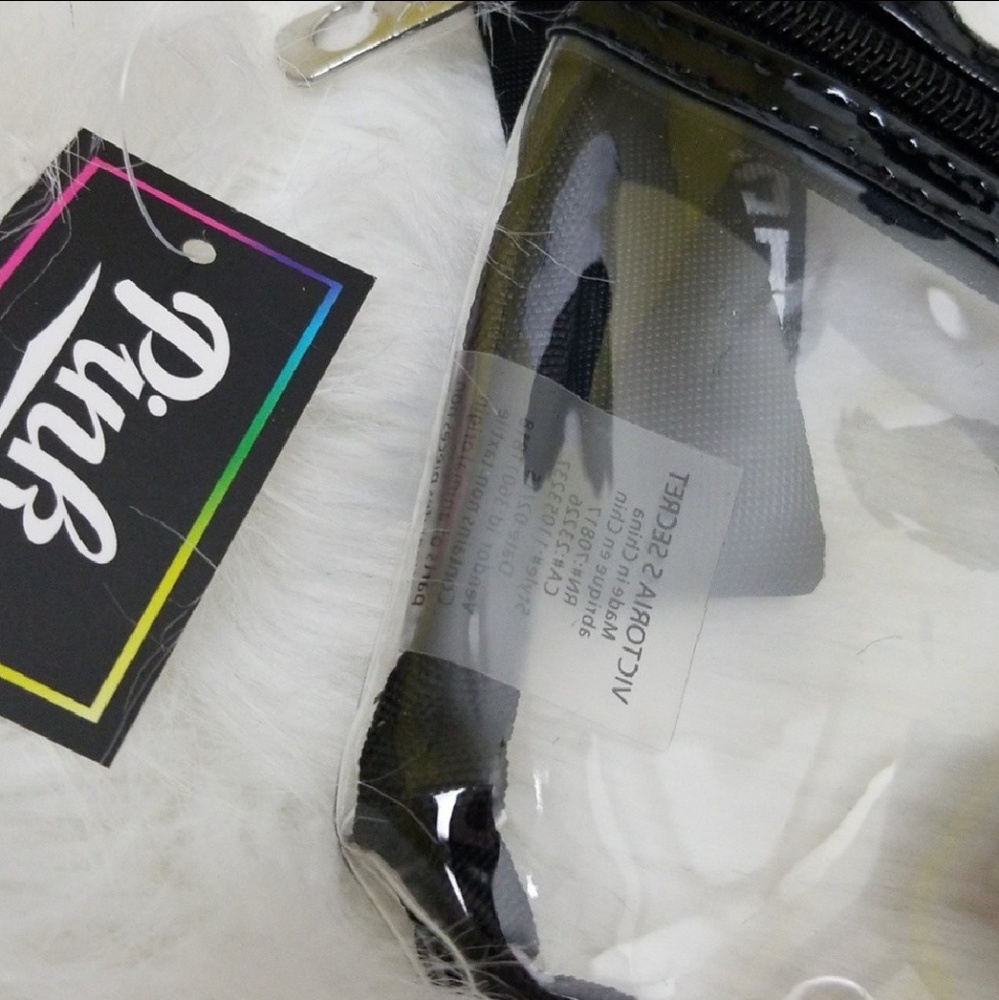 LAST ONE! Victoria Secret PINK Fanny Pack (Clear) - Picture 2 of 4